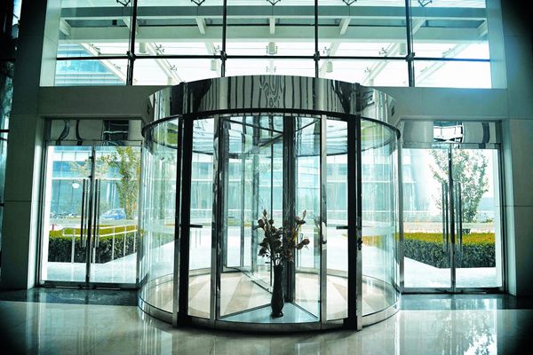 旋轉門應用案例